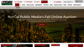What Norcalpublicmedia.org website looked like in 2021 (2 years ago)