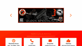 What Nsnguns.co.za website looked like in 2021 (2 years ago)