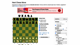 What Nextchessmove.com website looked like in 2021 (2 years ago)