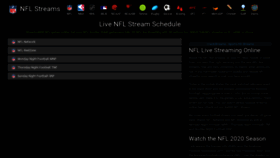 What Nflstream.io website looked like in 2021 (2 years ago)