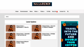 What Naijaremix.com website looked like in 2021 (2 years ago)