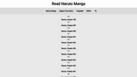 What Naruto6.com website looked like in 2021 (2 years ago)