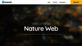 What Natureweb.net website looked like in 2021 (2 years ago)