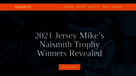 What Naismithtrophy.com website looked like in 2021 (2 years ago)
