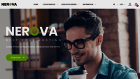 What Nerova.net website looked like in 2021 (2 years ago)