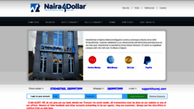 What Naira4dollar.com website looked like in 2021 (2 years ago)