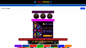 What Nicesong.in website looked like in 2021 (2 years ago)