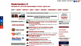 What Nederlanders.fr website looked like in 2021 (2 years ago)
