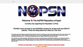 What Nopsn.com website looked like in 2021 (2 years ago)