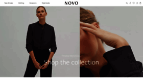 What Novo-london.co.uk website looked like in 2021 (2 years ago)