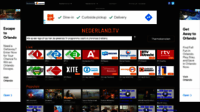 What Nederland.tv website looked like in 2021 (2 years ago)