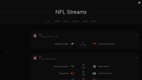 What Nflstreams100.com website looked like in 2021 (2 years ago)