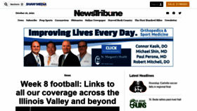 What Newstrib.com website looked like in 2021 (2 years ago)