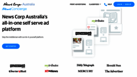 What Newsadds.com.au website looked like in 2021 (2 years ago)