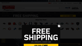 What Nflshop.ca website looked like in 2021 (2 years ago)