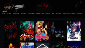 What Newgamesbox.net website looked like in 2021 (3 years ago)