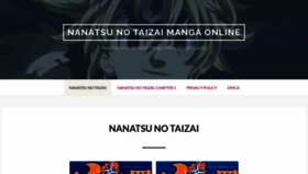 What Nanatsu-no-taizai-manga-online.com website looked like in 2021 (2 years ago)