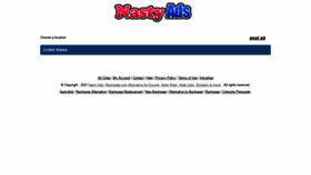 What Nastyads.com website looked like in 2021 (2 years ago)