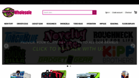 What Noveltyincwholesale.com website looked like in 2021 (2 years ago)