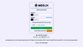 What Nobux.sk website looked like in 2021 (2 years ago)