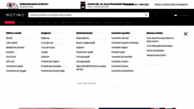 What Notino.it website looked like in 2021 (2 years ago)