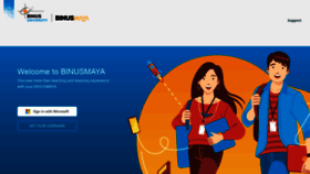 What Newbinusmaya.binus.ac.id website looked like in 2021 (2 years ago)