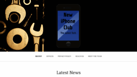 What Newiphoneclub.com website looked like in 2021 (2 years ago)