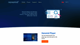 What Nanomid.com website looked like in 2021 (2 years ago)