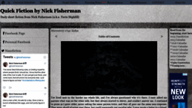 What Nickfisherman.com website looked like in 2021 (2 years ago)