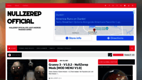 What Nullzerepmods.com website looked like in 2021 (2 years ago)