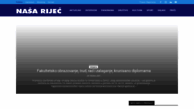 What Nasarijec.ba website looked like in 2021 (2 years ago)