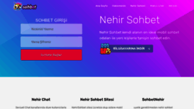 What Nehirsohbet.com website looked like in 2021 (2 years ago)