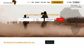 What Ngojobsinafrica.com website looked like in 2021 (2 years ago)
