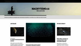 What Nachytano.cz website looked like in 2021 (2 years ago)