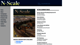What Nscalemagazine.com website looked like in 2021 (2 years ago)