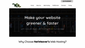 What Netweaver.com website looked like in 2021 (2 years ago)