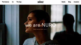 What Nurosene.com website looked like in 2021 (2 years ago)