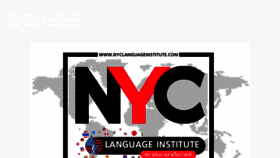 What Nyclanguageinstitute.com website looked like in 2021 (2 years ago)