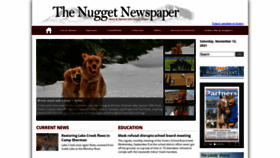 What Nuggetnews.com website looked like in 2021 (2 years ago)
