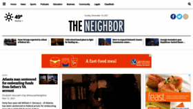 What Neighbornewspapers.com website looked like in 2021 (2 years ago)