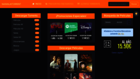 What Naranjatorrent.com website looked like in 2021 (2 years ago)