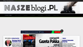 What Naszeblogi.pl website looked like in 2021 (2 years ago)
