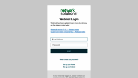 What Networksolutionsemail.com website looked like in 2021 (2 years ago)