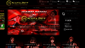 What Natabet.com website looked like in 2021 (2 years ago)