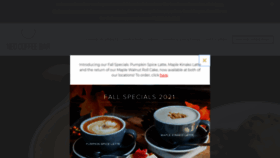 What Neocoffeebar.com website looked like in 2021 (2 years ago)
