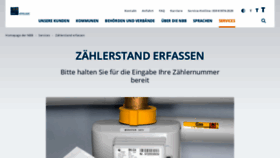 What Nbb-ablesung.de website looked like in 2021 (2 years ago)