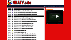 What Nbatv.site website looked like in 2021 (2 years ago)