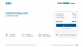 What Nammoney.com website looked like in 2021 (2 years ago)