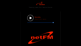 What Netfm.net website looked like in 2021 (2 years ago)