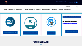 What Nckenya.com website looked like in 2021 (2 years ago)